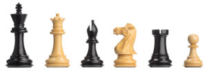 DGT Electronic Ebony Chess Pieces Unweighted