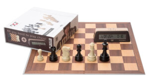 DGT Box Chess Set Brown